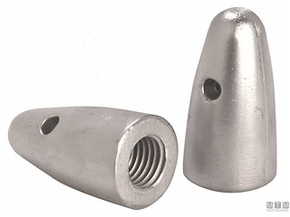 ANODO OGIVA FIL D3/4" ZN 