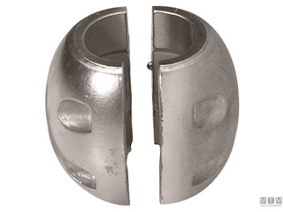 ANODO COLLARE STD D80MM ZN 