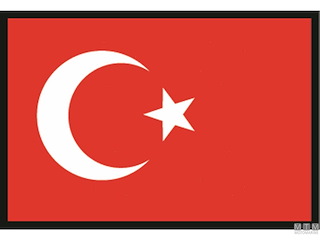 BANDIERA TURCHIA 50X75CM 