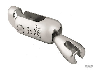 GIUNTO ANCORA GIREVOLE ULTRA PER CATENA D12/16MM IN ACCIAIO INOX 316