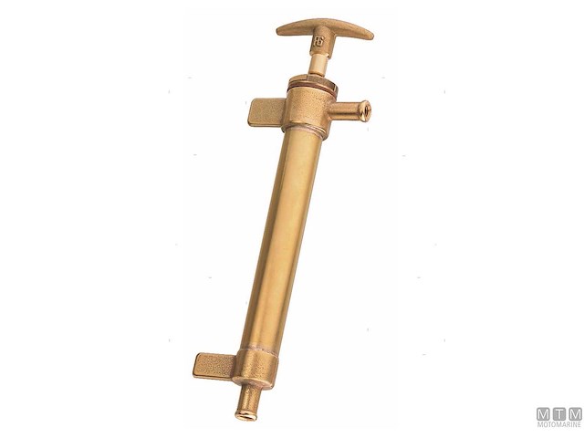 POMPA OLIO 255MM OTTONE 