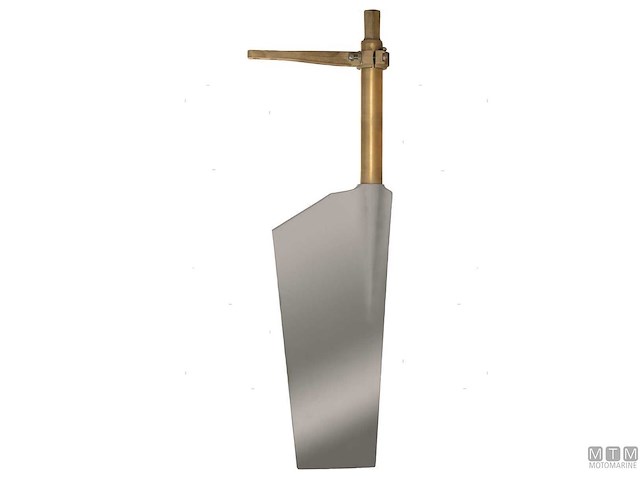 PALA TIMONE TIPO P13 IN ACCIAIO INOX 570X280MM