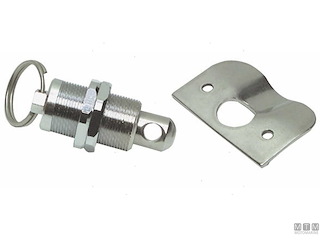 CHIUSURA A MOLLA PER GAVONI LOCKING-HASP IN ACCIAIO INOX