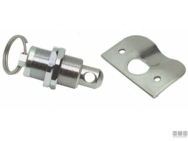CHIUSURA A MOLLA PER GAVONI LOCKING-HASP IN ACCIAIO INOX