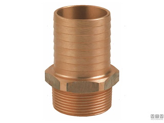 PORTAGOMMA M 1"1/2X40MM BRZ 