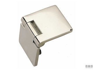 CERNIERA A FILO ASIMMETRICA 70MM X 35MM IN ACCIAIO INOX 316