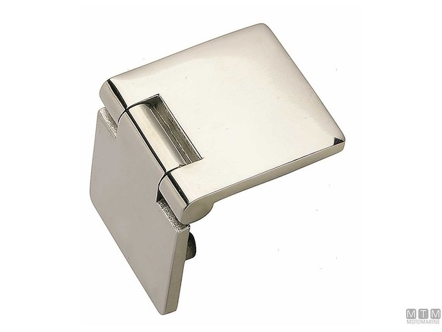 CERNIERA A FILO ASIMMETRICA 70MM X 35MM IN ACCIAIO INOX 316