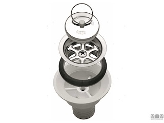 PILETTA DRITTA D25MM 