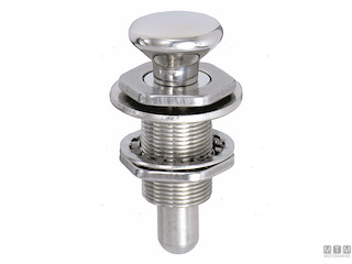 CHIUSURA A MOLLA PER GAVONI PIN-LATCH IN ACCIAIO INOX 316