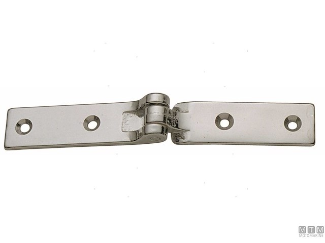 CERNIERA PER SCALETTE 20MM X 145MM IN OTTONE CROMATO