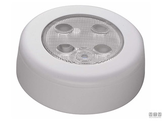 PLAFONIERA PUSH-ON 4LED 12/24V          DOME LIGHTS COMPACT 2R 4LED