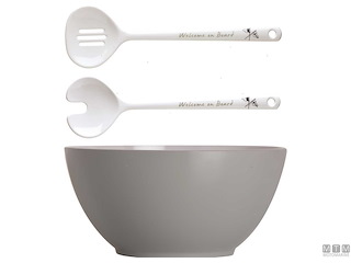 INSALATIERA+POSATE MB WELCOME 