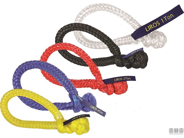 GRILLO IN TRECCIA LIROS SOFT SHACKLE 10MM 3000KG GIALLO