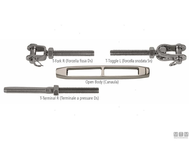 FORCELLA SNODATA SX UNF 1/2