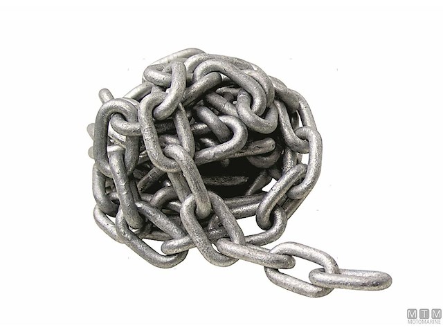 SPEZZONE CATENA IN ACCIAIO ZINCATO G40 D10MM 5M