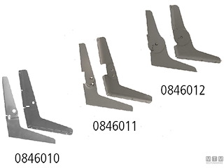 CERNIERE SEDILE 254X203MM FOLD ALU