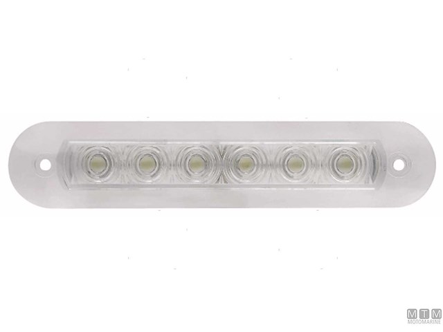 LUCE STRIP 1 6LED 12V L140MM
