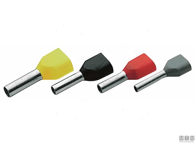 TUBETTO TERM PREISO TWIN 2x6MM2 100PZ 