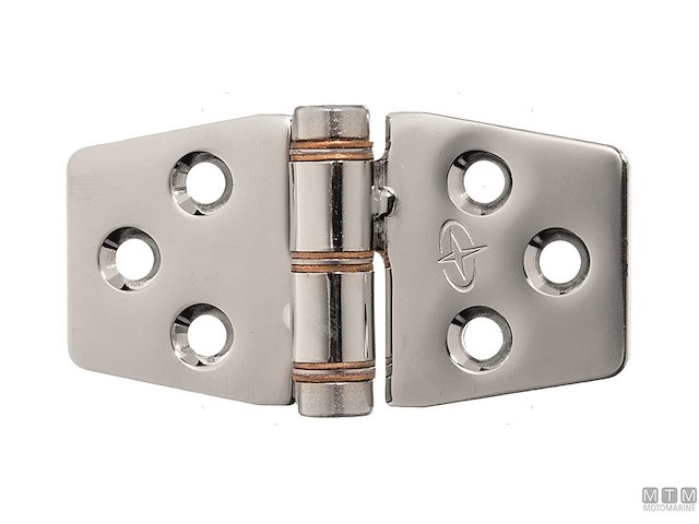 CERNIERA FRENATA ROCA CON PERNO SOTTO 38MM 76MM IN ACCIAIO INOX 316