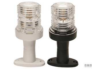 FANALE 360°12V CON BASE NERO