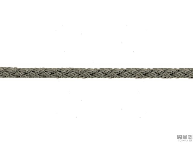 TRECCIA GALLEGGIANTE IN POLIETILENE GRIGIA D8 200M