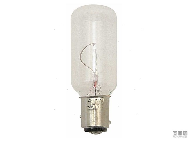 LAMPADINA BIPOLARE BAY15 DHR 12V 10W 