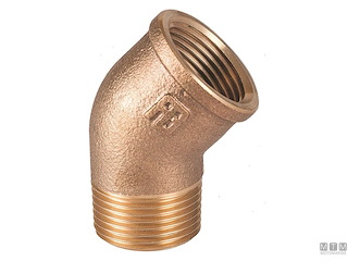 GOMITO 45 F-M 1"1/2 BRZ 