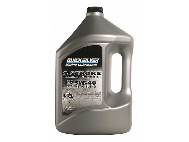 Olio QuickSilver sintetico 4 tempi 25W-40  4 lt