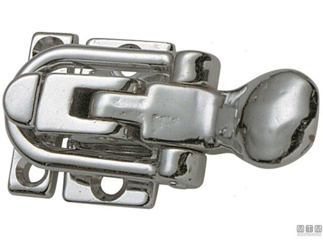 CHIUSURA A LEVA PIANA 70X35MM IN OTTONE CROMATO