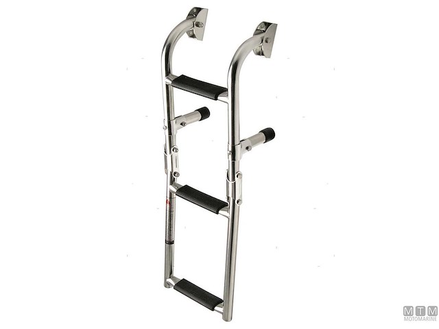 SCALETTA PIEGHEVOLE MINI 4 GRADINI ACCIAIO INOX AISI 316