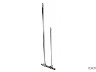 ASTA BANDIERA CLAMP 350MM OCR 