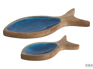 SET 2 CIOTOLE MB ROUND FISH BLU
