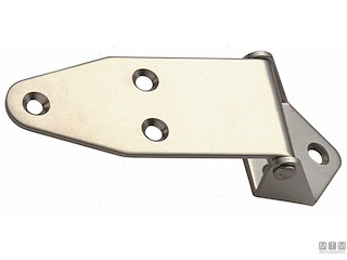 CERNIERA A SBALZO  BASSA 40MM X 137MM H 24MM IN ACCIAIO INOX 316