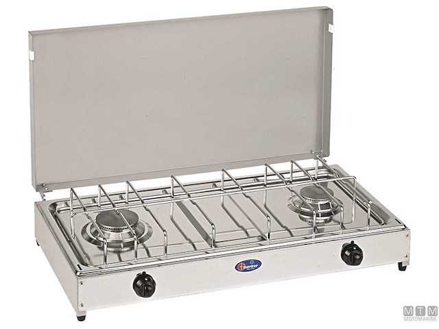 FORNELLO PARKER 5522G 2 FUOCHI INOX