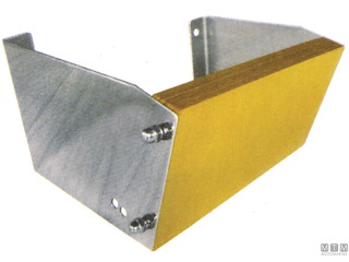 SUPPORTO MOTORE ANGOLATO ACCIAIO INOX AISI 316 E LEGNO