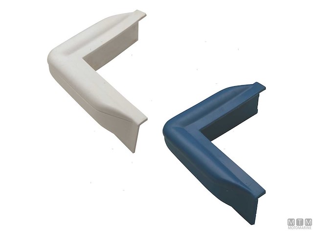 PIASTRA PARACOLPI ANGOLATA 25+25 CM MAJONI BIANCA