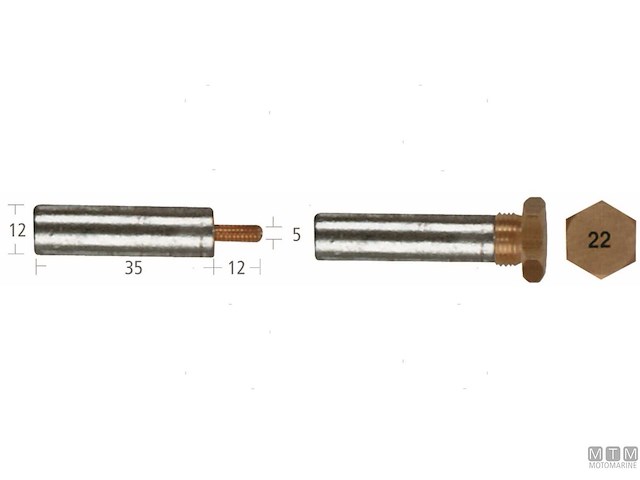 ANODO BARROTTO BUCK ZN 