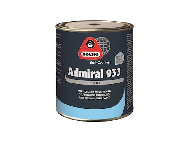Antivegetativa Boero Admiral 933 0,75lt Rosso