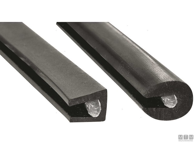 PROFILO TRIM-LOK RUBBER EDGE SQUADRATA PER BORDI 35 MM 15 M