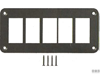 CORNICI IN ALLUMINIO ANODIZZATO PER PANNELLI ELETTRICI 8 POSTI