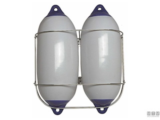 PORTAPARABORDI TRIPLO CLASSICO D170MM ACCIAIO INOX 316