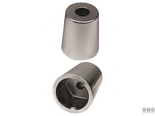 ANODO OGIVA HEX D60MM AL