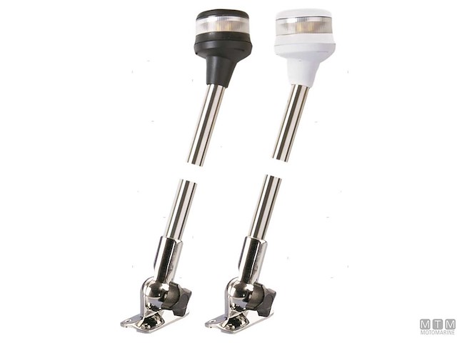 FANALE ASTA PIEG LED H60CM NERO 20M 