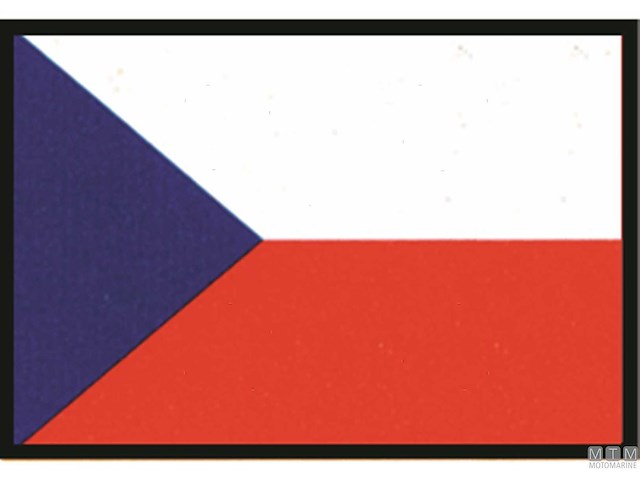 BANDIERA REPUBBLICA CECA 50X75CM 