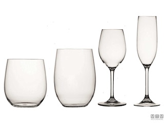 SET BICCHIERI ACQUA MB ANTISCIVOLO