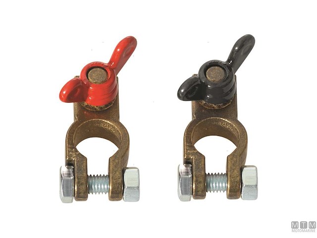 MORSETTI BATTERIA VITI INOX 