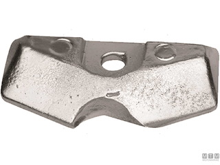 ANODO PLACCA PIEDE YAMAHA F4A AL 