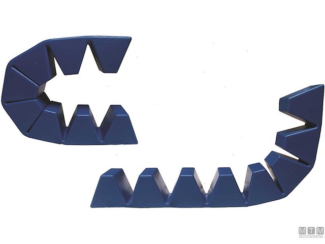 PIASTRA PIEGHEVOLE MULTI STRIP BLU NAVY MAJONI 60X7X6 CM