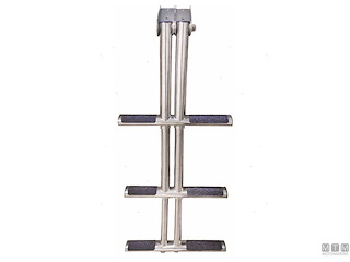 SCALETTA TELESC DIVER EVO 3 GRADINI ACCIAIO INOX AISI 316