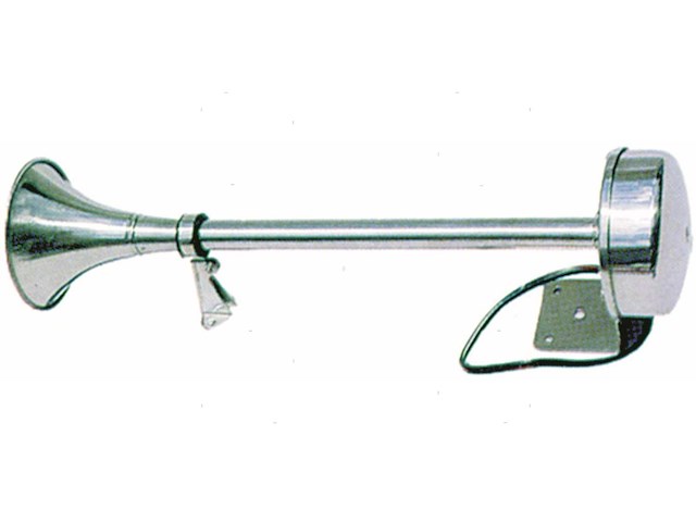 TROMBA SINGOLA 24V L400 INOX